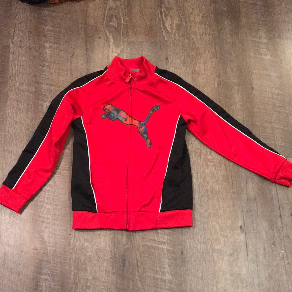 Boys Puma track jacket
